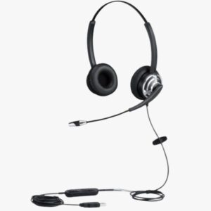 Fone de ouvido profissional com fio Cleyver HC65 Flex USB-A