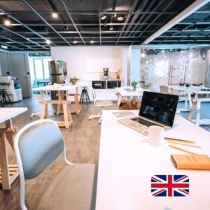 Jungtinė Karalystė – bendradarbystės erdvės nuoma