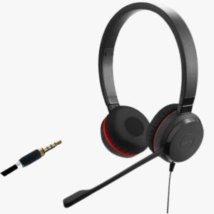 Fone de ouvido sem fio Jabra Evolve2 75 USB-C para Microsoft Teams