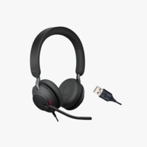 Fone de ouvido Jabra Evolve2 40 MS Duo USB-A SE