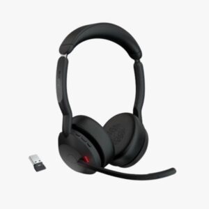 Fone de ouvido sem fio Jabra Evolve2 55 MS Stereo Link 380 USB-A