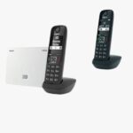 Gigaset AS690A IP Base + AS690HX Handset – Black