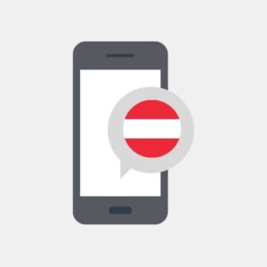 Áustria - Número de telefone celular