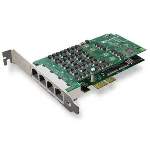 Sangoma A108D - 8portová PCI karta E1 s potlačením ozvěny