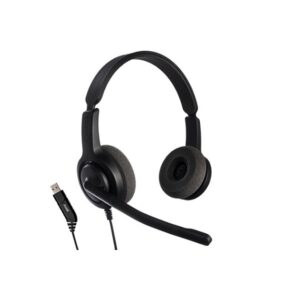 Axtel Voice USB28 Duo - Fone de ouvido USB HD com microfone NC
