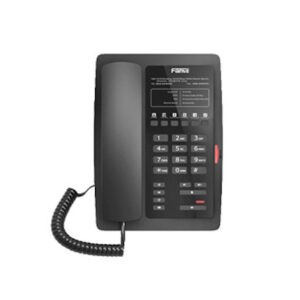 Telefone IP Fanvil H3 para hotéis com suporte PoE (sem fonte de alimentação)