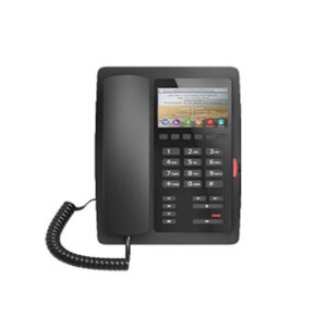 Telefone IP Fanvil H5 para hotel - compatível com montagem em parede