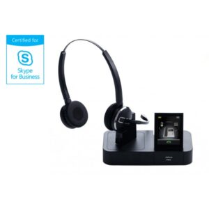 Fone de ouvido sem fio Jabra Pro 9465 Duo com tela sensível ao toque