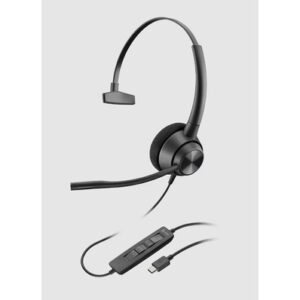 Poly EncorePro 320 QD - Duo Headset with Quick Disconnect