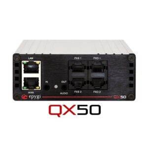 Tổng đài IP Epygi QX50 - 16 cổng SIP, 2 cổng FXO, 2 cổng FXS