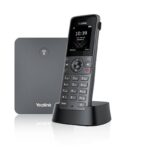 Yealink W73P DECT IP फ़ोन, बेस यूनिट के साथ (ग्रे TFT स्क्रीन)