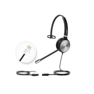 Fone de ouvido mono Yealink YHS36 - Cancelamento de ruído para profissionais