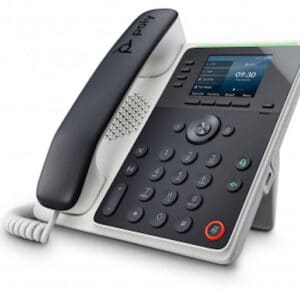 Poly Edge E220 IP Phone, PoE 82M87AA, 2200-86990-025