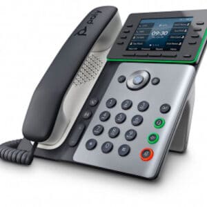 Poly Edge E300 IP Phone, PoE 82M92AA, 2200-87815-025