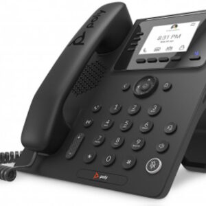 Poly CCX 350 Business Media Phone for Microsoft Teams, PoE 848Z7AA#AC3, 2200-49690-019