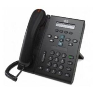 Telefone Cisco 6921 UC – Monofone padrão, carvão