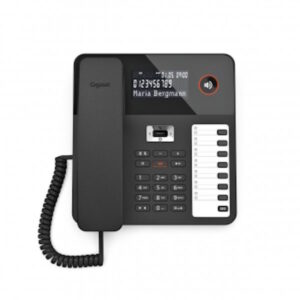 Gigaset DESK 800A black, LC-Display, Answering machine, Handsfree, RJ-9 Headsetport S30350-H225-B101