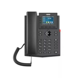 Fanvil X303P – 4 SIP PoE Phone with Color Screen