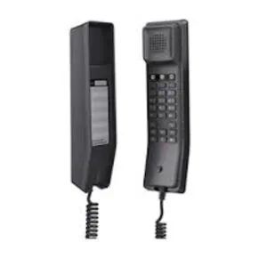 Grandstream GHP611W – Teléfono de hotel con wifi de 2 líneas (negro)