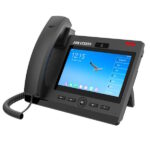 Hikvision DS-KP9301-HE1 Gigabit IP Phone - 7″ Display - 112 Programmable DSS Keys