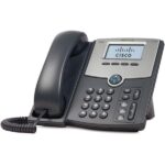 1-Line VoIP Desk Phone with Display, PoE and PC Port