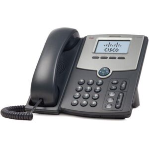 Téléphone de bureau VoIP à une ligne avec écran, PoE et port PC