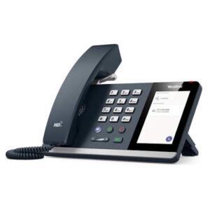Téléphone IP Yealink MP45 d'entrée de gamme pour équipes, gris et noir