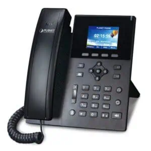 Planet HD 6-Line IP Phone with PoE and Color Display