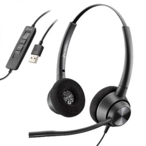 Poly EncorePro 320 USB-A - Duo Headset for Contact Centers