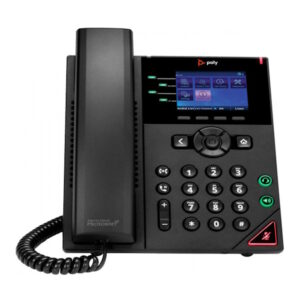 Poly OBi VVX 350 6-Line PoE Business Phone Black LED