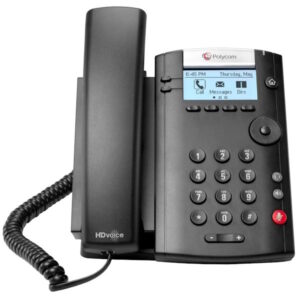 Telefone IP Polycom VVX 201 - SIP de 2 linhas