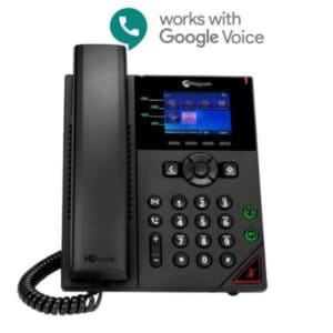 Telefone IP Polycom VVX 350 - Telefone SIP de 6 linhas