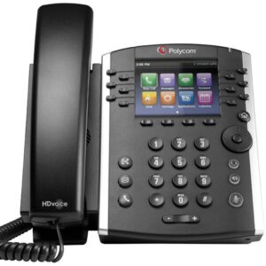 Telefone IP Polycom VVX 401 - Tela colorida atualizada
