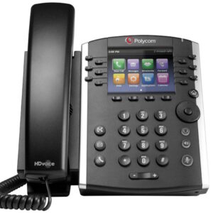 Telefone IP Polycom VVX 411 - Tela colorida