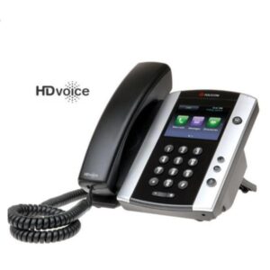 Telefone VoIP com tela sensível ao toque Polycom VVX 500/501