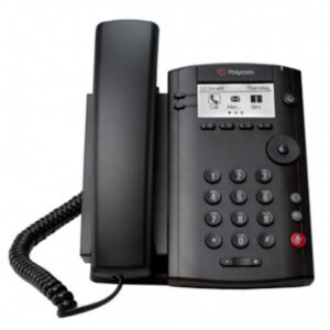 Poly VVX 101 1-line Desktop Phone with single 10-100 Ethernet Port PoE wo PSU 2200-40250-025