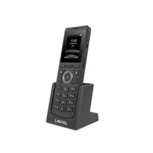 Linkvil W610D Portable DECT IP Phone with Rugged Design