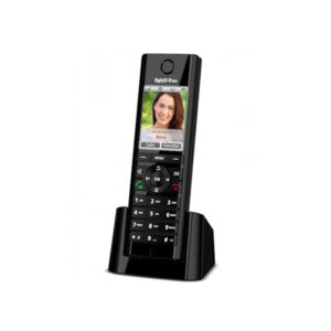 Fone de ouvido Fritz!Fon C5 DECT preto, versão internacional