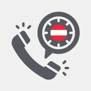 Austria +34 Negara - Panggilan talian tetap VoIP tanpa had
