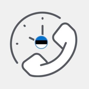 Estônia - Plano de chamadas