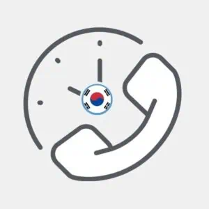 South Korea - Calling plan