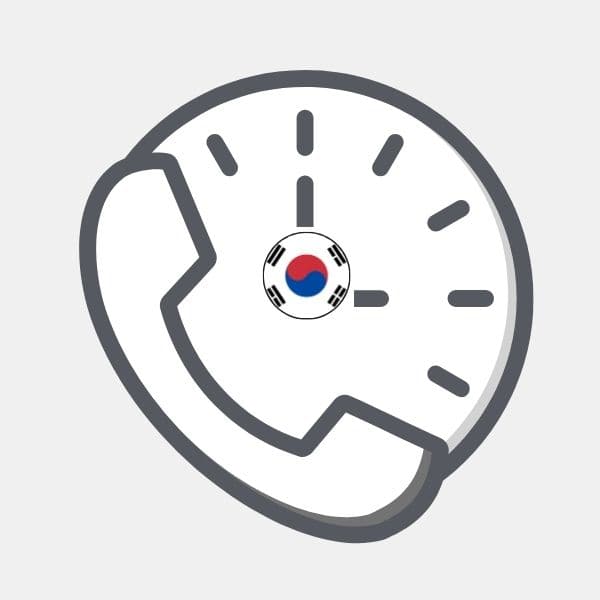 Zuid-Korea pakket mobiel abonnement Zuid-Korea + 56 landen - Mobiel belminutenpakket