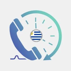 Uruguay +94 länder - Minuter för fast linje