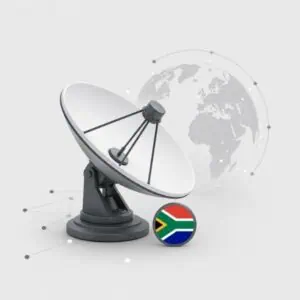 Internet par satellite en Afrique du Sud : 10 Mbps illimité