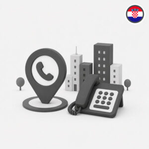 Virtual number Croatia Zagreb: 385-1