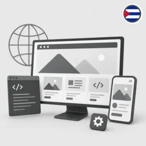Cuba website design - basic package