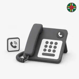 Dominica virtual number