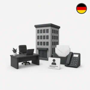 Alemanha - Wuppertal - LaurentiusstraBe - Escritório virtual