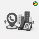 Virtual number Guyana Georgetown: 592-2