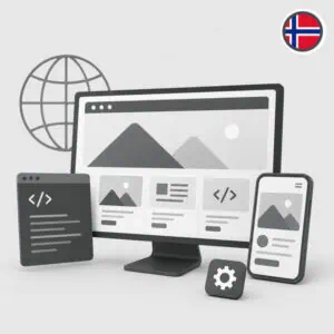 Norway website design - start